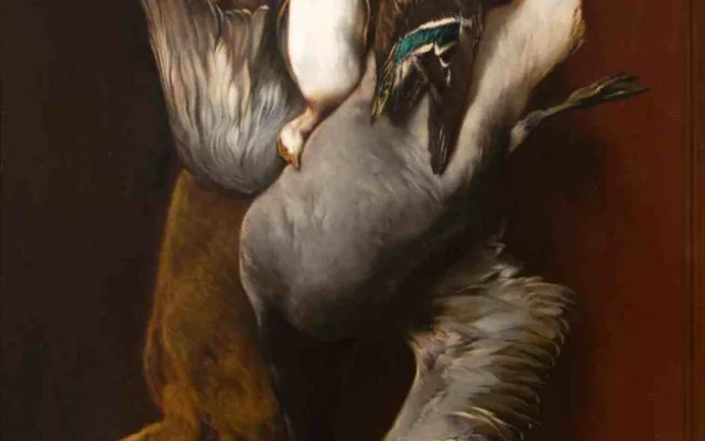 Jaroslav Čermák, Lovecké zátiší, 1872, ZČG