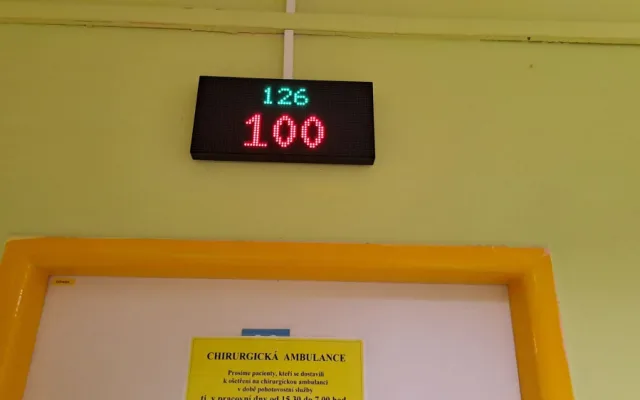Vyvolávací systém zjednoduší odbavení pacientů, zatím je ve zkušebním režimu