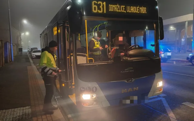 Při kontrolní akci se policisté zaměřili na rychlost a na linkové autobusy