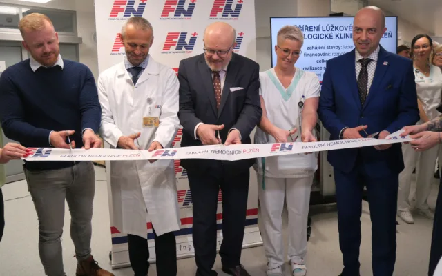Slavnostní otevření metabolické JIP