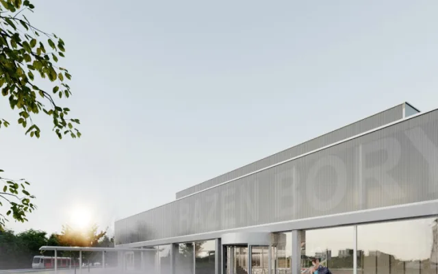 Vizualizace bazénu AVE architekt