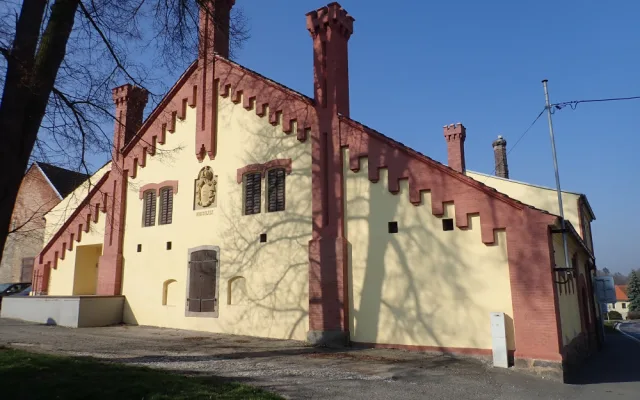 Horažďovice, zámecký pivovar, pohled od severovýchodu (foto D. Tuma, 2021)
