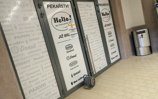 Jiné prostory na otevření teprve čekají.