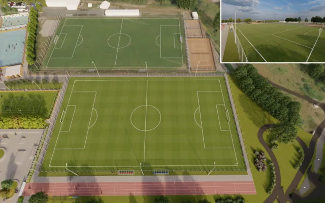 Hřiště s umělým trávníkem a rozšíření sportovního areálu za 38 milionů se dočkají v plzeňské části Černice