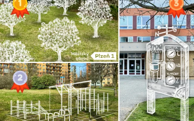 Obyvatelé Jedničky si v prvním participativním rozpočtu přáli ovocné stromy pro Zemník a Podzemník