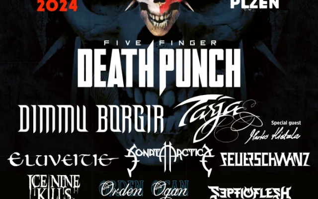 Metalfest láká na americké Five Finger Death Punch a další velký jména, zasoutěžte si s Drbnou o vstupenky