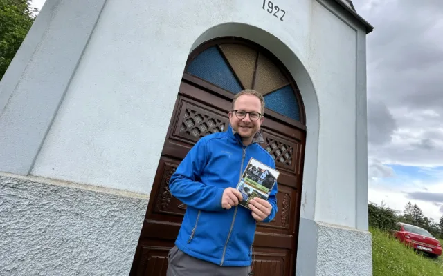 Jiří Pruner, chalupář autor knihy Humpolec – zapomenutý šumavský klenot