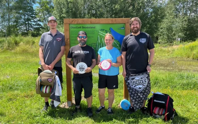 Obvod splnil lidem přání a vybudoval nové discgolfové hřiště, kombinuje v sobě golf a frisbee