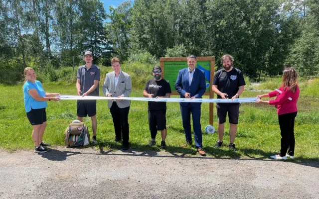 Obvod splnil lidem přání a vybudoval nové discgolfové hřiště, kombinuje v sobě golf a frisbee