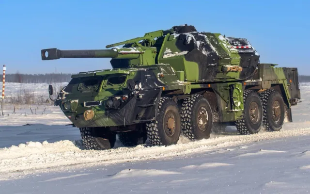 ShKH 152 mm vz. 77 DANA - mrazivé počasí ovlivňovalo údržbu techniky