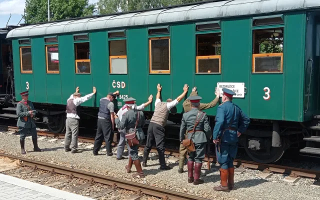 Ve stanici Bezdružice bude i ukázka práce četníků, foto: Bezdružická lokálka