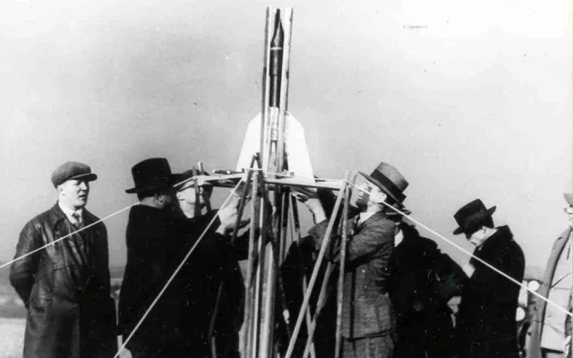 Očenáškovy pokusy s raketami, autor: New Mexico Museum od Space History
