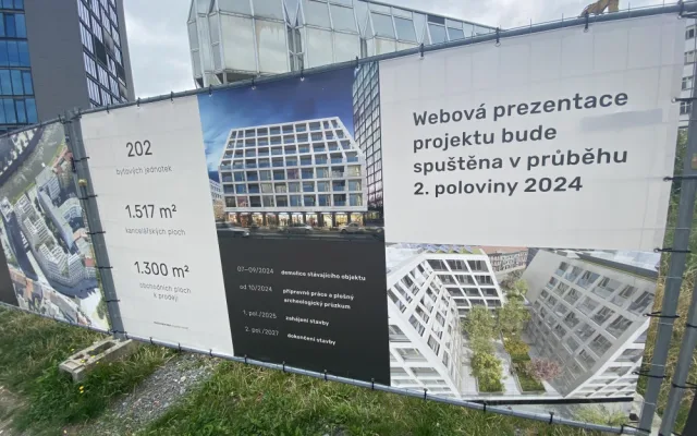 Svého času vyhlášená restaurace Bohemka jde k zemi, nahradí ji komplex s byty, obchody a kancelářemi
