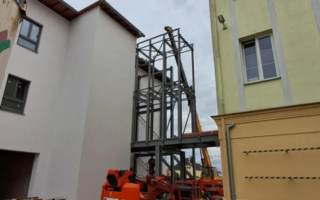 Horažďovická nemocnice má nový pavilon, navazuje na historickou hlavní budovu