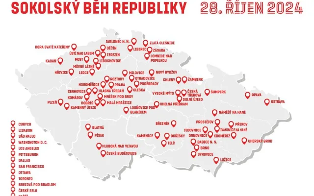 Oslavte 28. října vznik naší republiky pohybem, běží se i v Plzni