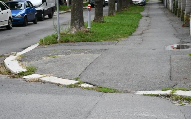 Ulice Kapitána Jaroše se dočká opravy vozovky i chodníků, dožívající jasany půjdou pryč
