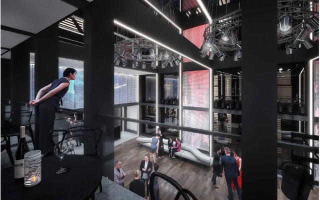 Atrium u Nového divadla dostane novou podobu. Bude prosklené, nabídne multifunkční sál i galerii