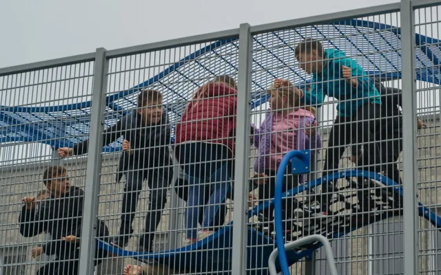 Děti mohou dovádět na jedinečné herní sestavě, v České republice jde o unikát