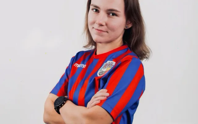 Fotbalistka a dopravní policistka Martina