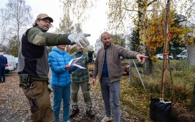 Město se víc zazelená. Lidé dostali od města stromy, které mohou zasadit na svých zahradách