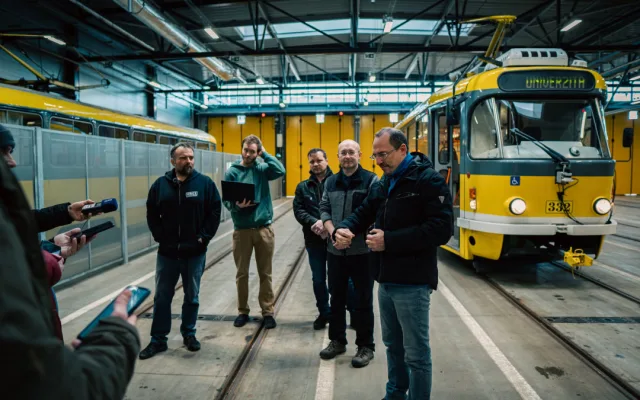Tramvaje v Plzni budou využívat nový systém. Umožní jejich pohyb na konečných zastávkách bez zásahu řidiče