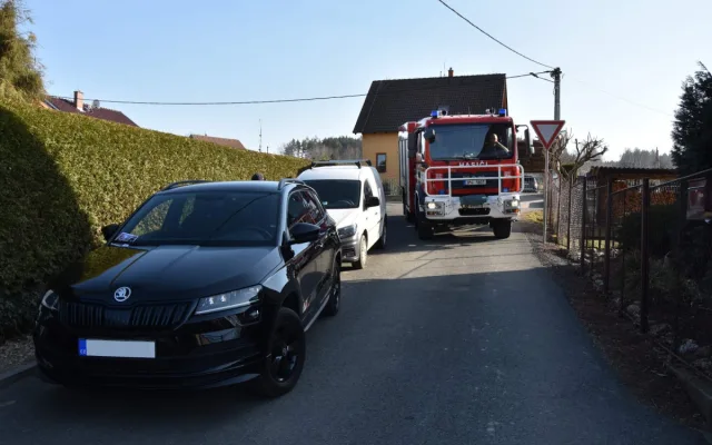 Alarmující výsledky průjezdnosti ulic na menších obcích, místy se hasiči úplně zasekli