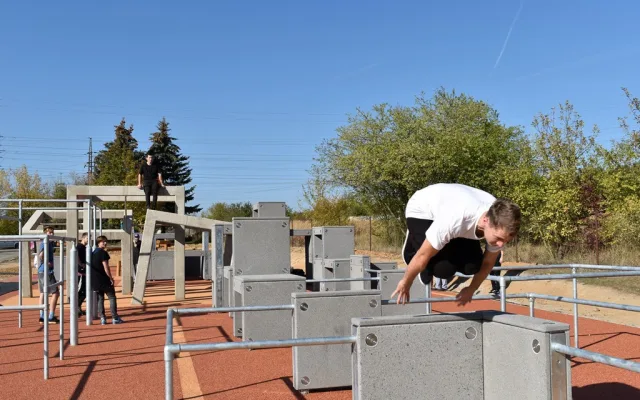 Parkourové hřiště patří mezi nejlepší v ČR