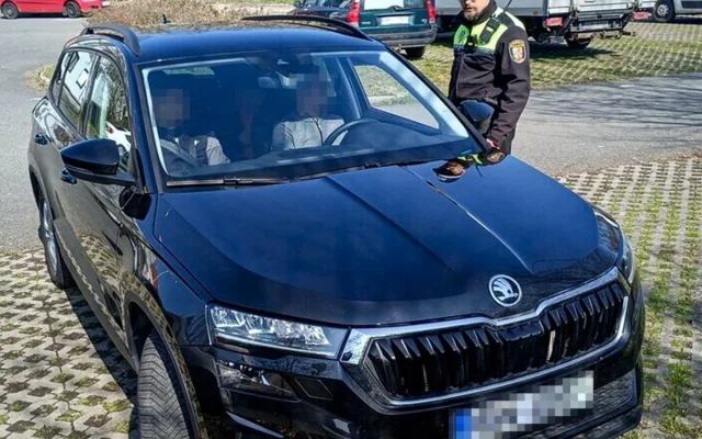Rychlost překročil i tento vůz