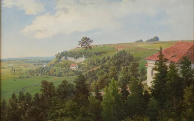 Louisa Kannengiesser-Piepenhagen, Pohled na Lochotín, 60. léta 19. století, ZČG