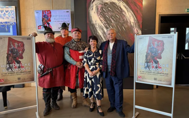 Petr Schleiss, Michal Illich, Petr Merxbauer, Eliška Bartáková, Martin Otava. Foto Ondřej Baumrukr