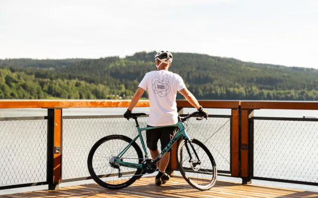 Lipno jako první zavádí na letní sezónu SOS svozy pro cyklisty