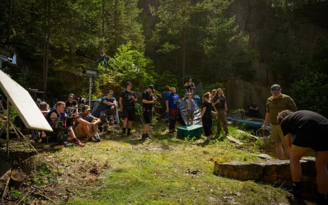 Lom ve Štěnovicích si zahraje v nové české fantasy komedii Máta a táta jsou boží