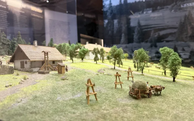 Expozice výstavy na Březníku