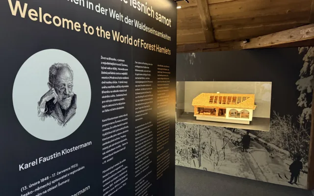 Expozice výstavy na Březníku