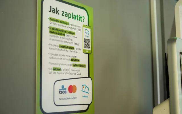Do nejbližšího obchodu to měli 10 kilometrů, teď mají novou samoobslužnou obecní prodejnu