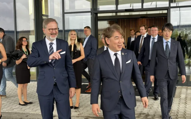 Panasonic otevřel v Plzni novou obří továrnu na tepelná čerpadla za osm miliard