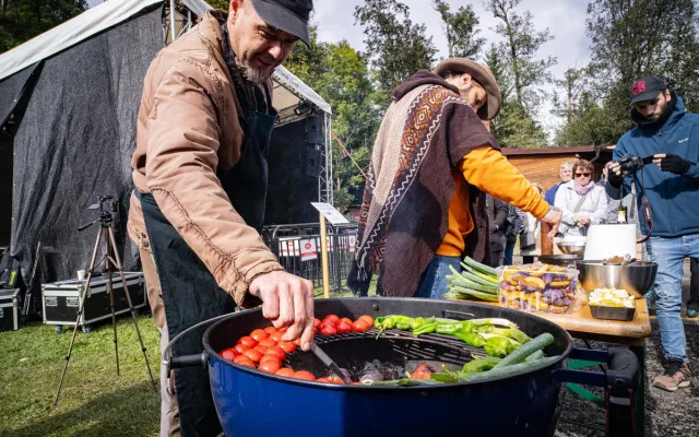 Sousedský food festival v Tachově láká na autentickou atmosféru i moravská vína