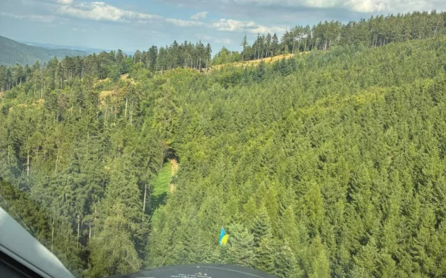 Záchrana paraglidisty v srpnu letošního roku, foto: LZS AČR