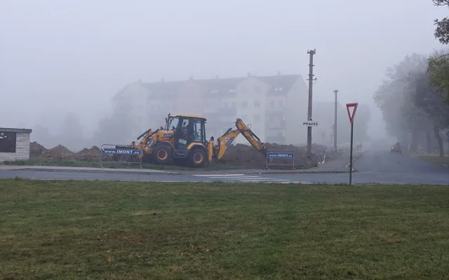 Obyvatelé Domažlic už roky čekají na nový Lidl, zatím mají jen parkoviště