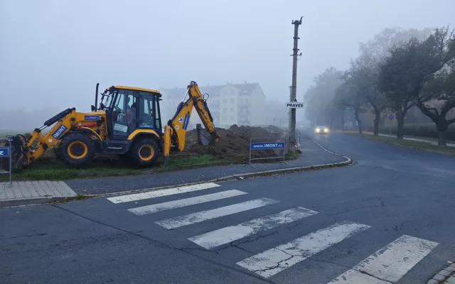 Obyvatelé Domažlic už roky čekají na nový Lidl, zatím mají jen parkoviště