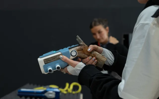 Designová sci-fi střelnice a prototypy pralinek, Sutnarka zaujala na Designbloku