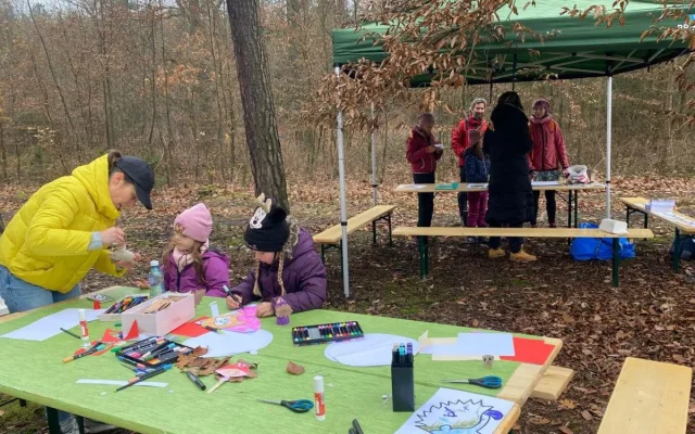Dobrovolníci vysázeli v městském lese 4000 borovic