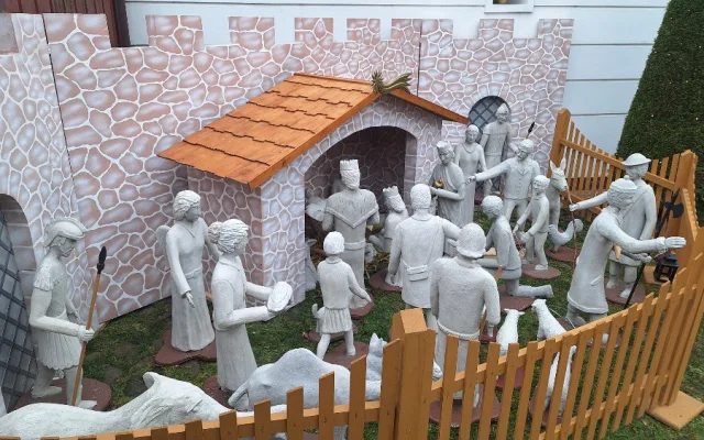 Cementový betlém chodí pravidelně obdivovat desítky lidí, dostal se i do knihy rekordů