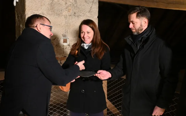 Momentální střechu katedrály čeká oprava, vymění 1600 metrů čtverečních břidlice