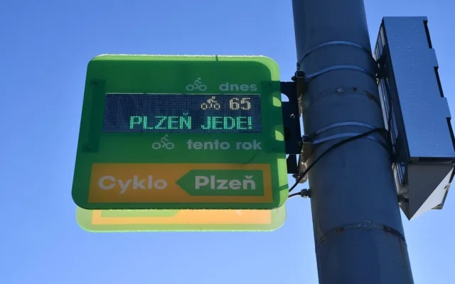 Obrovský provoz na cyklostezkách v Plzni. Sčítače zaznamenaly statisíce průjezdů za rok