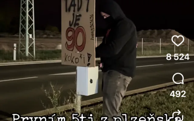 Lidová tvořivost jednoho naštvaného řidiče