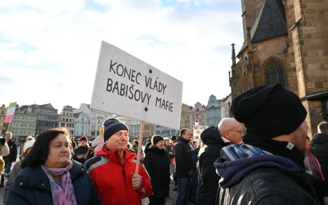 Přerostlé dítě za ministra nechceme, lidé v Plzni vyjádřili prezidentovi podporu