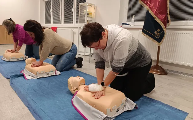 Šla na kurz první pomoci a ještě ten večer resuscitovala manžela