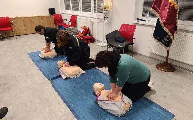 Šla na kurz první pomoci a ještě ten večer resuscitovala manžela