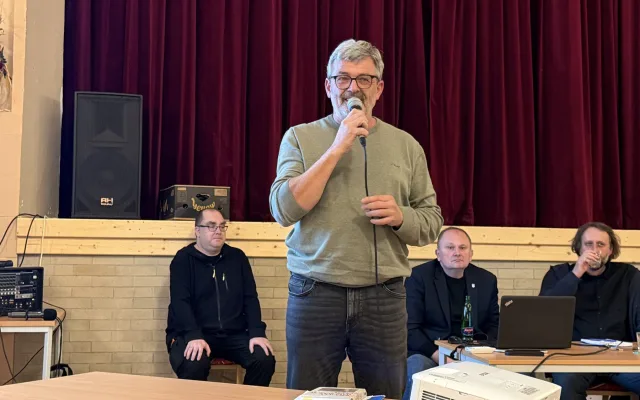 Slovo dostal i kastelán zámku Nebílovy Milan Fiala